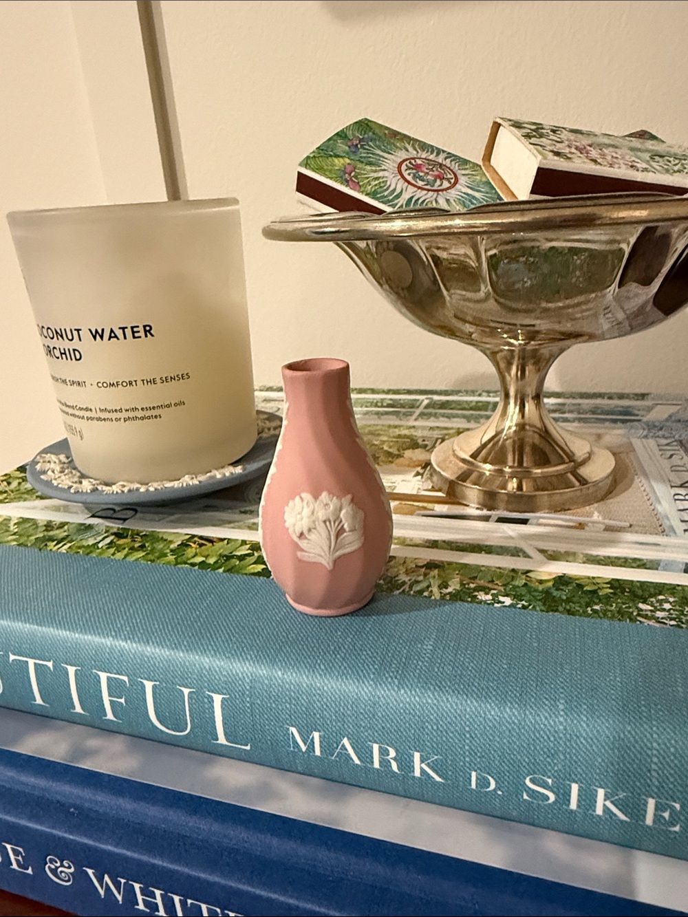 Mini Pink Wedgwood Vase